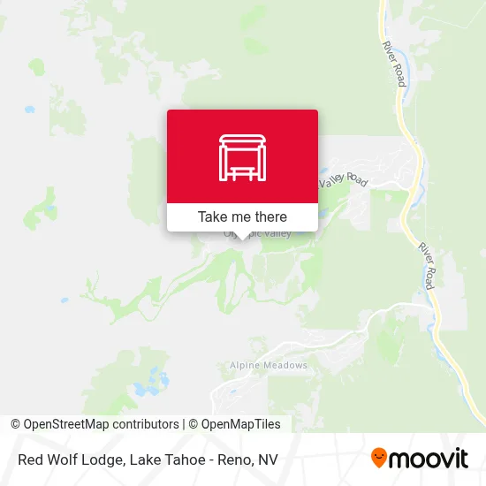 Red Wolf Lodge map
