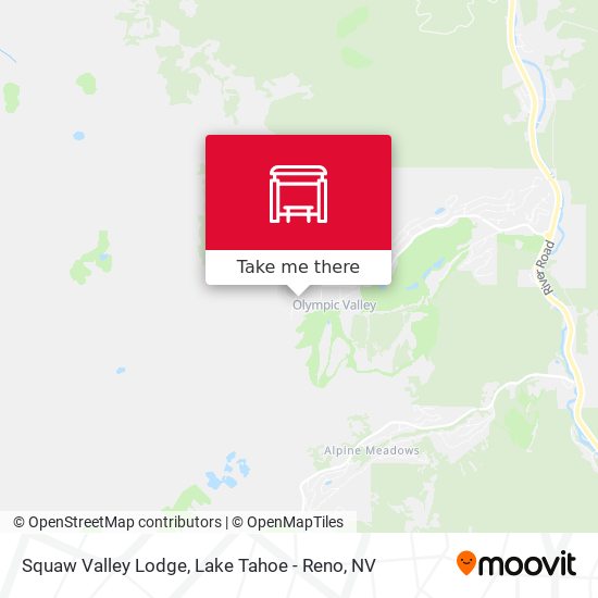 Squaw Valley Lodge map