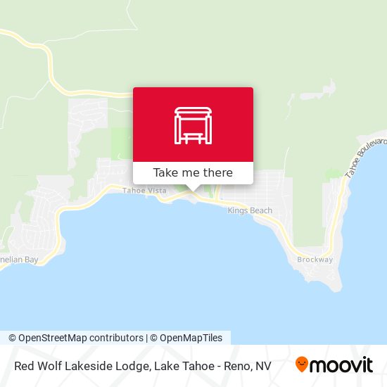 Red Wolf Lakeside Lodge map