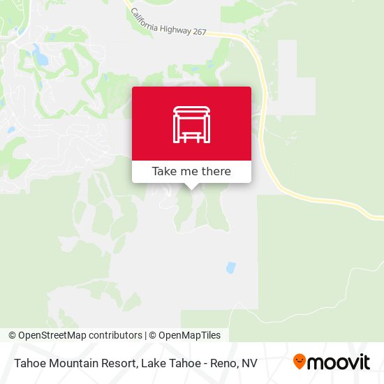 Tahoe Mountain Resort map