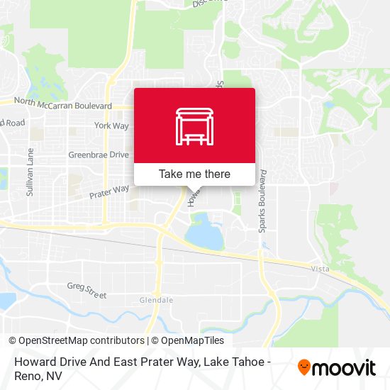 Howard Drive And East Prater Way map