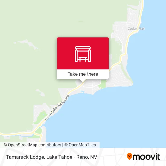 Tamarack Lodge map