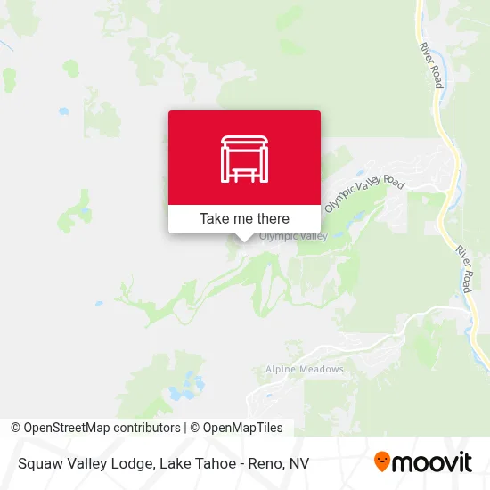 Squaw Valley Lodge map