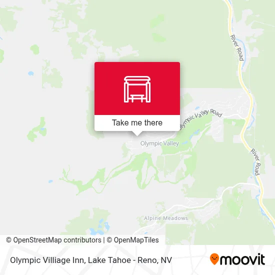 Olympic Villiage Inn map