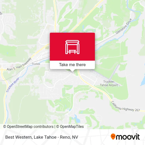 Best Western map
