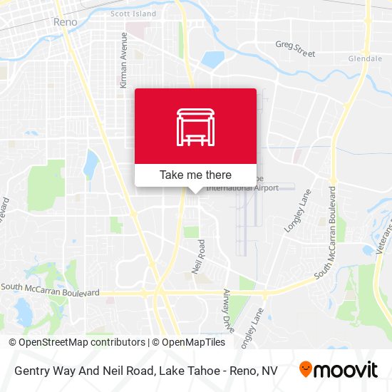 Gentry Way And Neil Road map