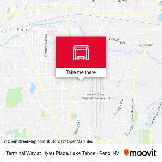 Terminal Way at Hyatt Place map