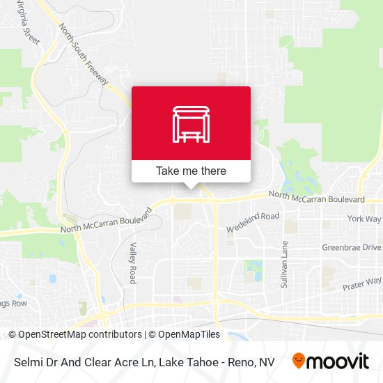 Selmi Dr And Clear Acre Ln map