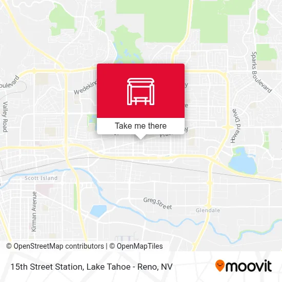 15th Street Station map