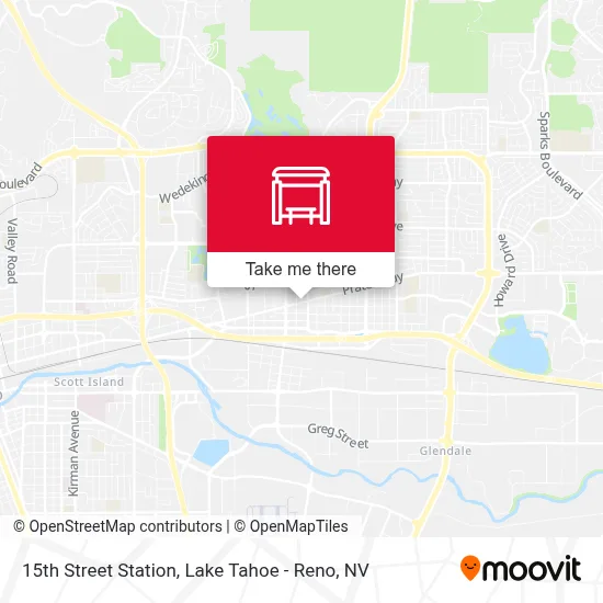 15th Street Station map