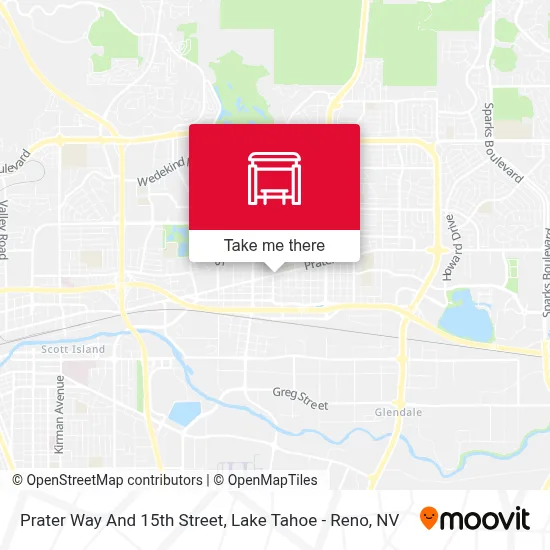 Prater Way And 15th Street map