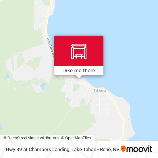Mapa de Hwy 89 at Chambers Landing