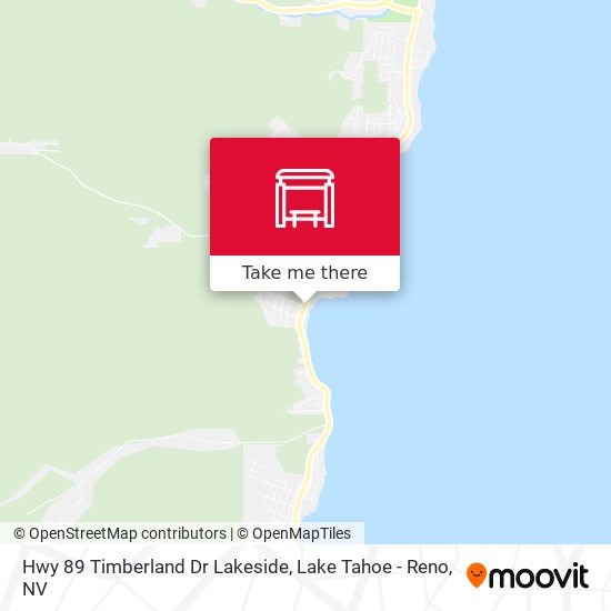 Hwy 89 Timberland Dr Lakeside map