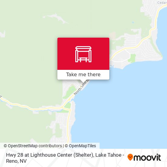 Hwy 28  at Lighthouse Center (Shelter) map