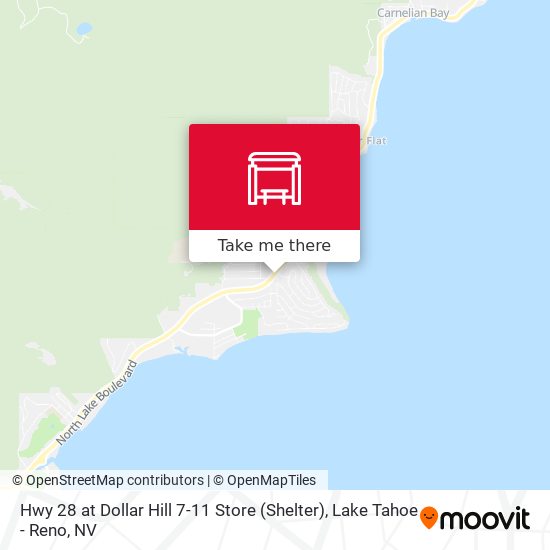 Hwy 28 at Dollar Hill 7-11 Store (Shelter) map