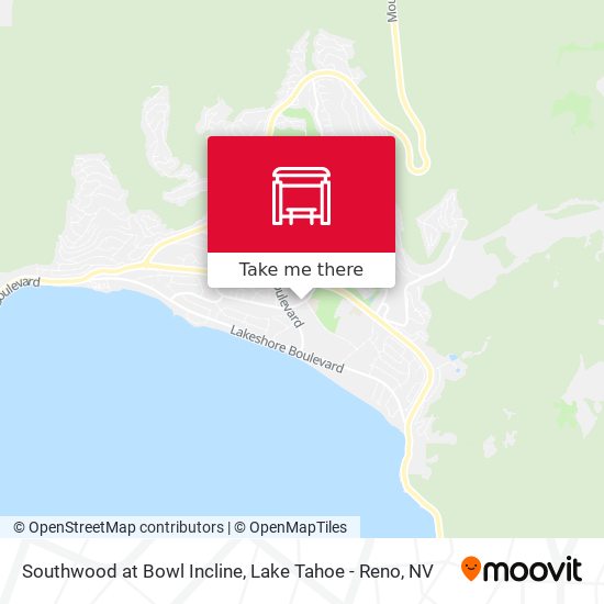 Southwood at Bowl Incline map