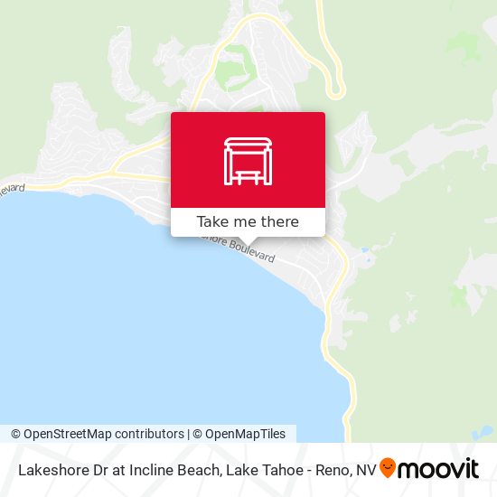 Mapa de Lakeshore Dr at Incline Beach