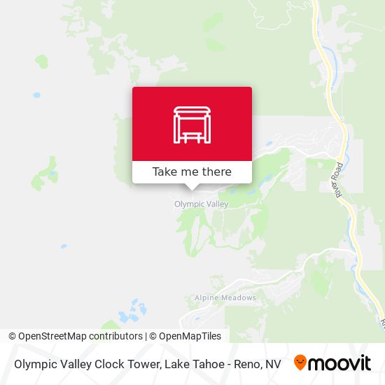 Mapa de Olympic Valley Clock Tower