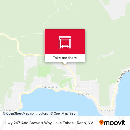 Hwy 267 And Stewart Way map