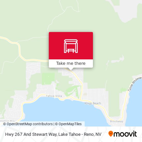 Hwy 267 And Stewart Way map