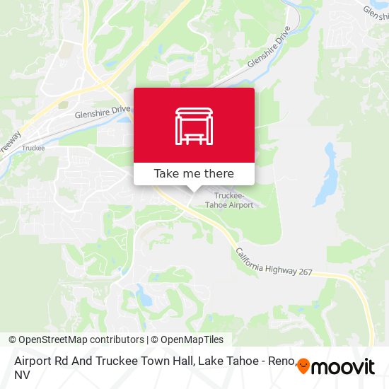 Airport Rd And Truckee Town Hall map