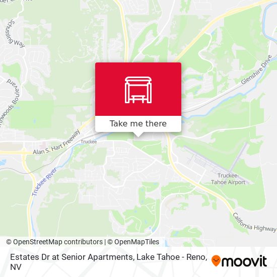 Estates Dr at Senior Apartments map