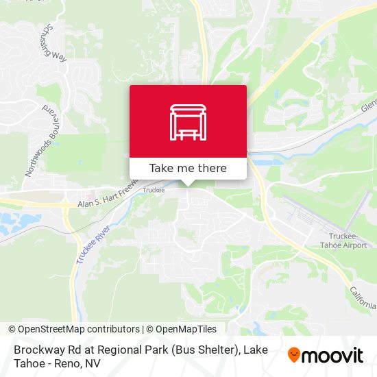 Brockway Rd at Regional Park (Bus Shelter) map