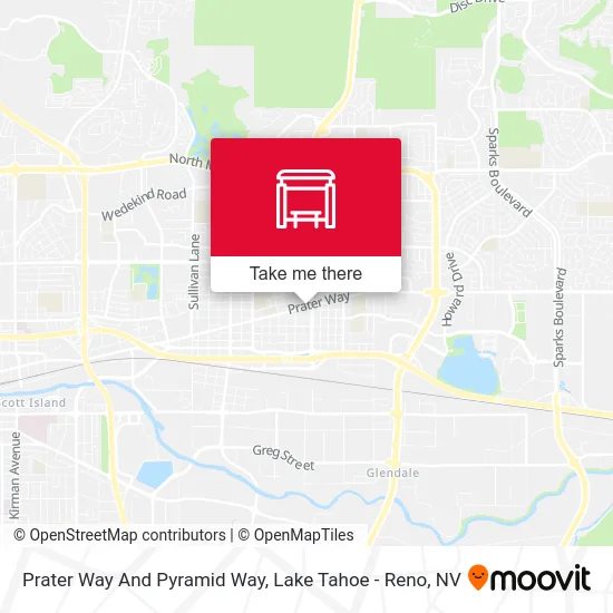 Prater Way And Pyramid Way map