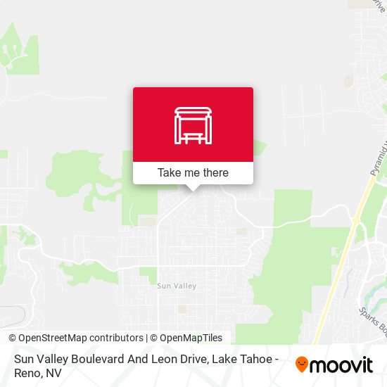 Sun Valley Boulevard And Leon Drive map