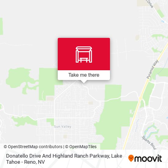 Donatello Drive And Highland Ranch Parkway map