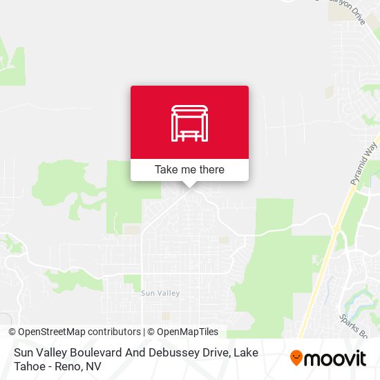 Sun Valley Boulevard And Debussey Drive map