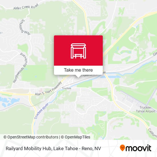 Railyard Mobility Hub map