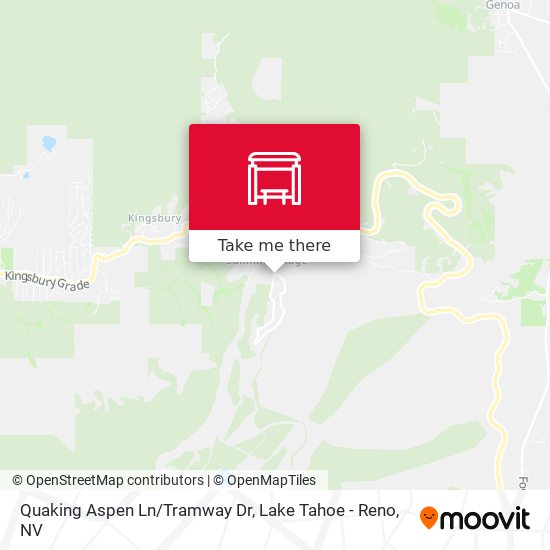 Quaking Aspen Ln/Tramway Dr map