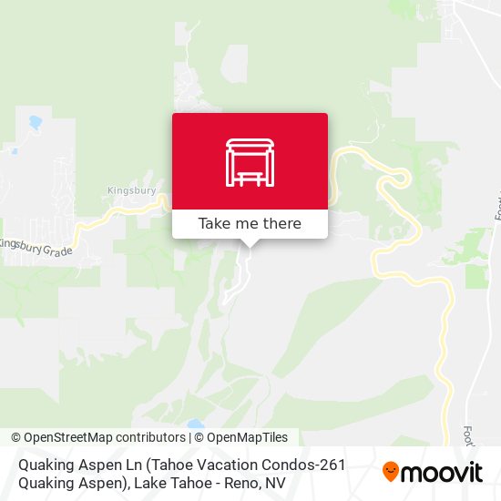 Quaking Aspen Ln (Tahoe Vacation Condos-261 Quaking Aspen) map