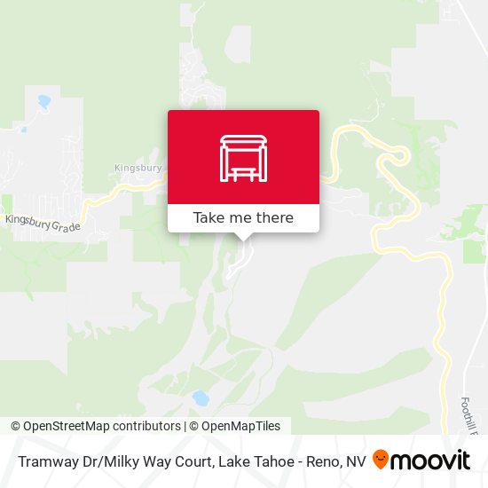 Tramway Dr/Milky Way Court map