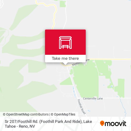 Sr 207 / Foothill Rd. (Foothill Park And Ride) map