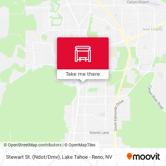 Stewart St. (Ndot/Dmv) map