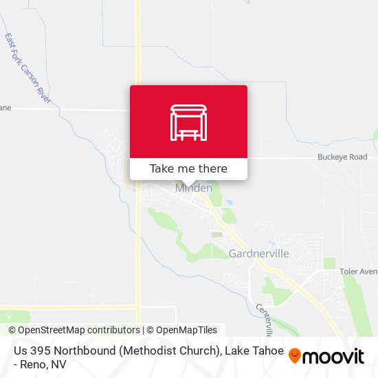 Us 395 Northbound (Methodist Church) map