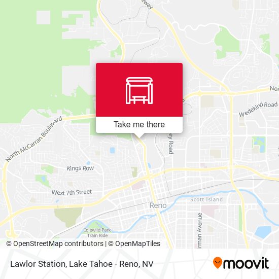 Lawlor Station map