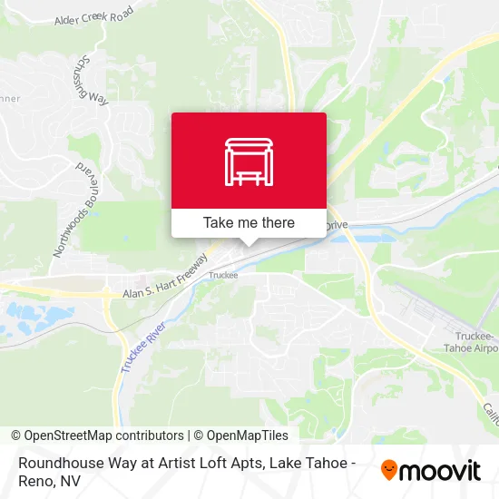 Mapa de Roundhouse Way at Artist Loft Apts