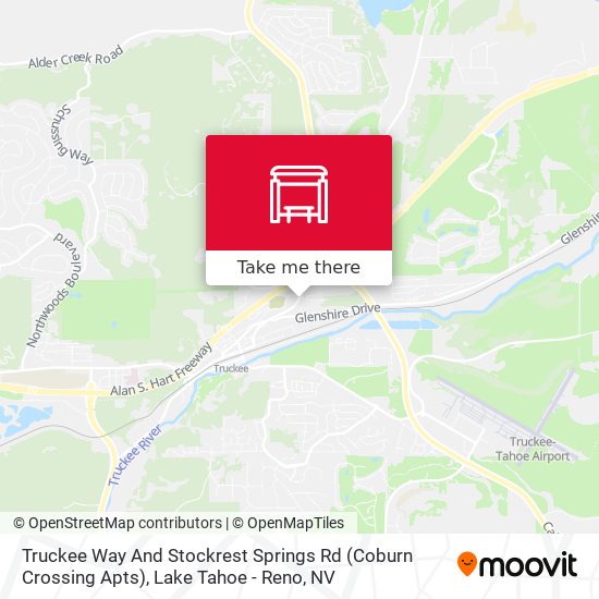 Truckee Way And Stockrest Springs Rd (Coburn Crossing Apts) map