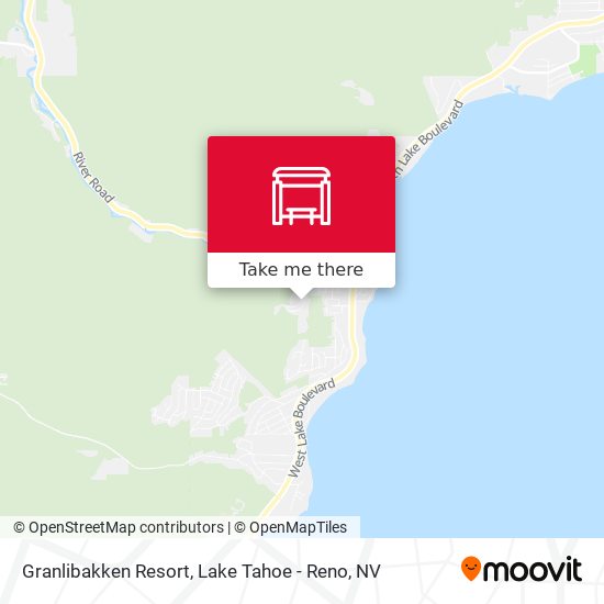 Granlibakken Resort map