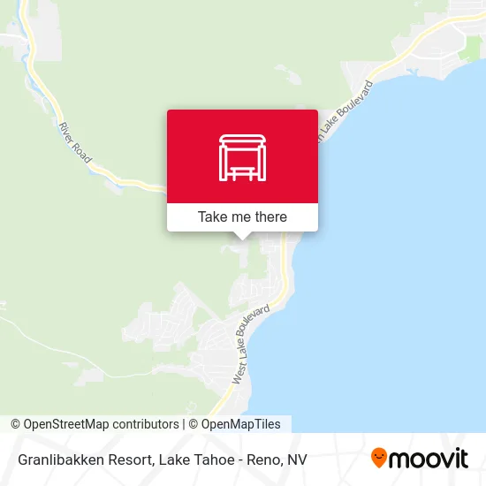 Granlibakken Resort map