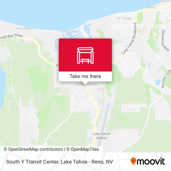 South Y Transit Center map