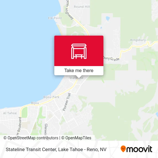 Stateline Transit Center map