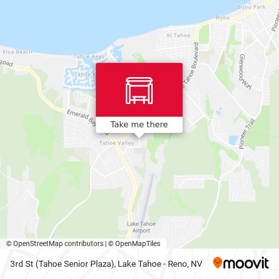 3rd St (Tahoe Senior Plaza) map