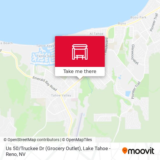 Us 50 / Truckee Dr (Grocery Outlet) map