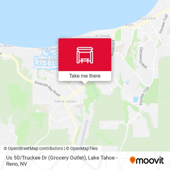 Mapa de Us 50 / Truckee Dr (Grocery Outlet)