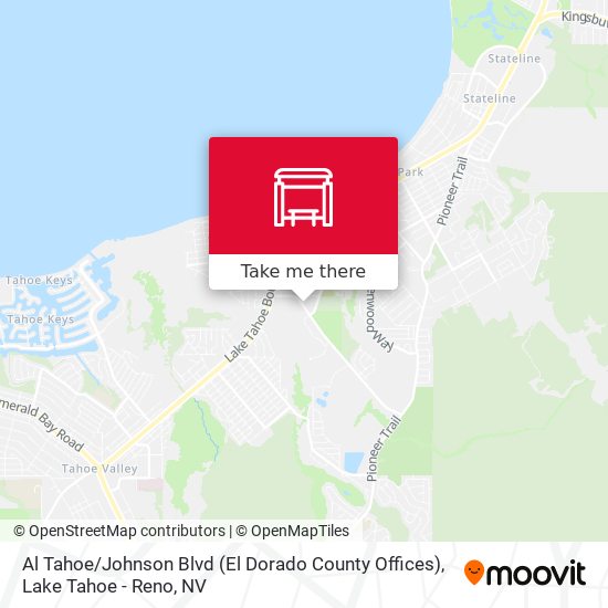 Al Tahoe / Johnson Blvd (El Dorado County Offices) map