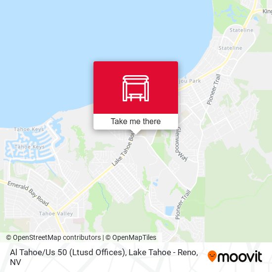 Al Tahoe/Us 50 (Ltusd Offices) map